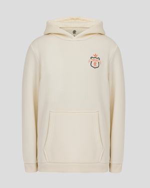 Rangers Junior 25/26 Contemporary Hoodie - Egret