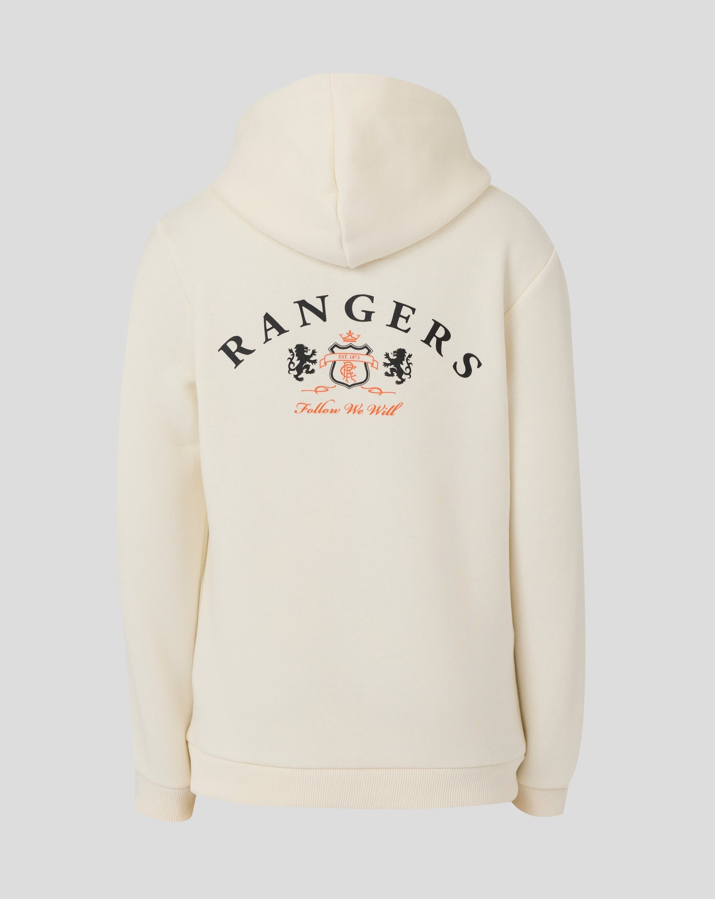 Rangers Junior 25/26 Contemporary Hoodie - Egret