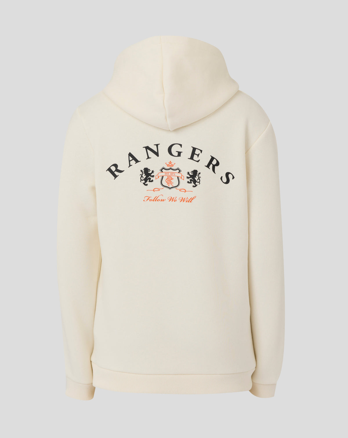 Rangers Junior 25/26 Contemporary Hoodie - Egret - Egret