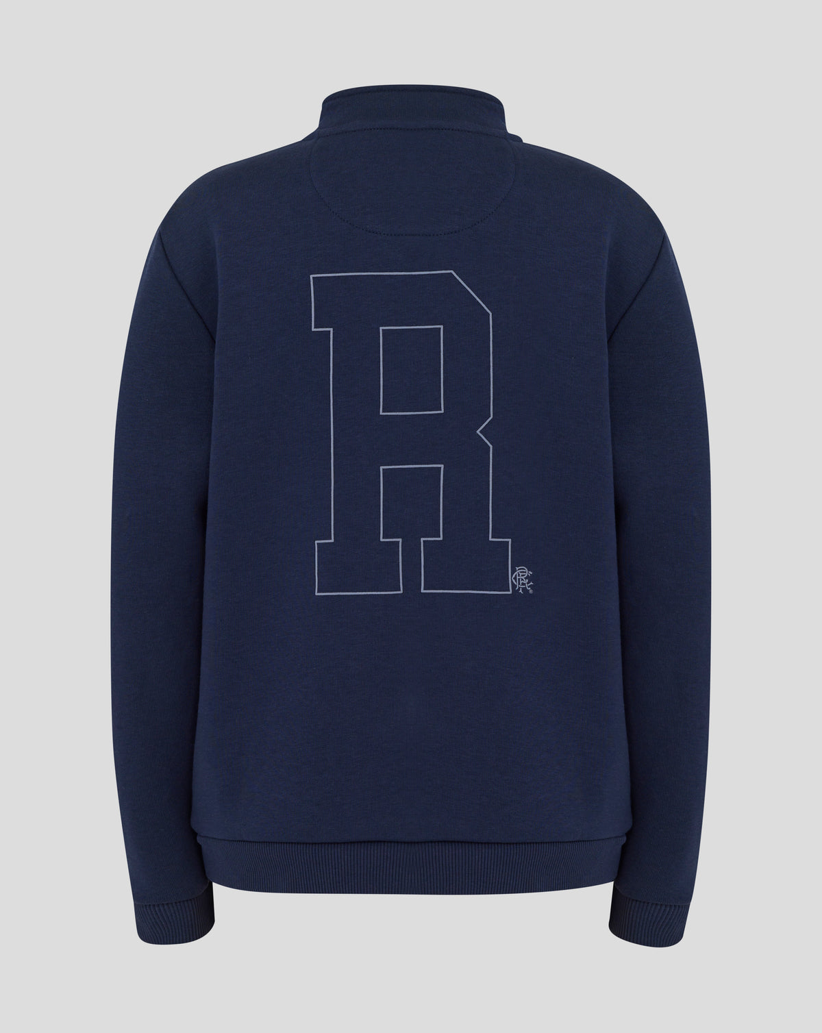 Rangers Junior 25/26 Contemporary Quarter Zip - Black - Black Iris