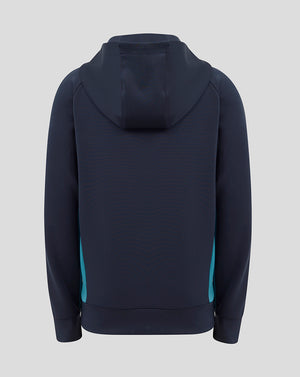 Junior England Rugby 25/26 Performance Full Zip Hoodie - Inkwell
