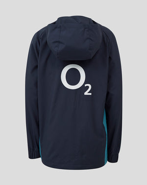Junior England Rugby 25/26 Performance Shower Jacket - Inkwell