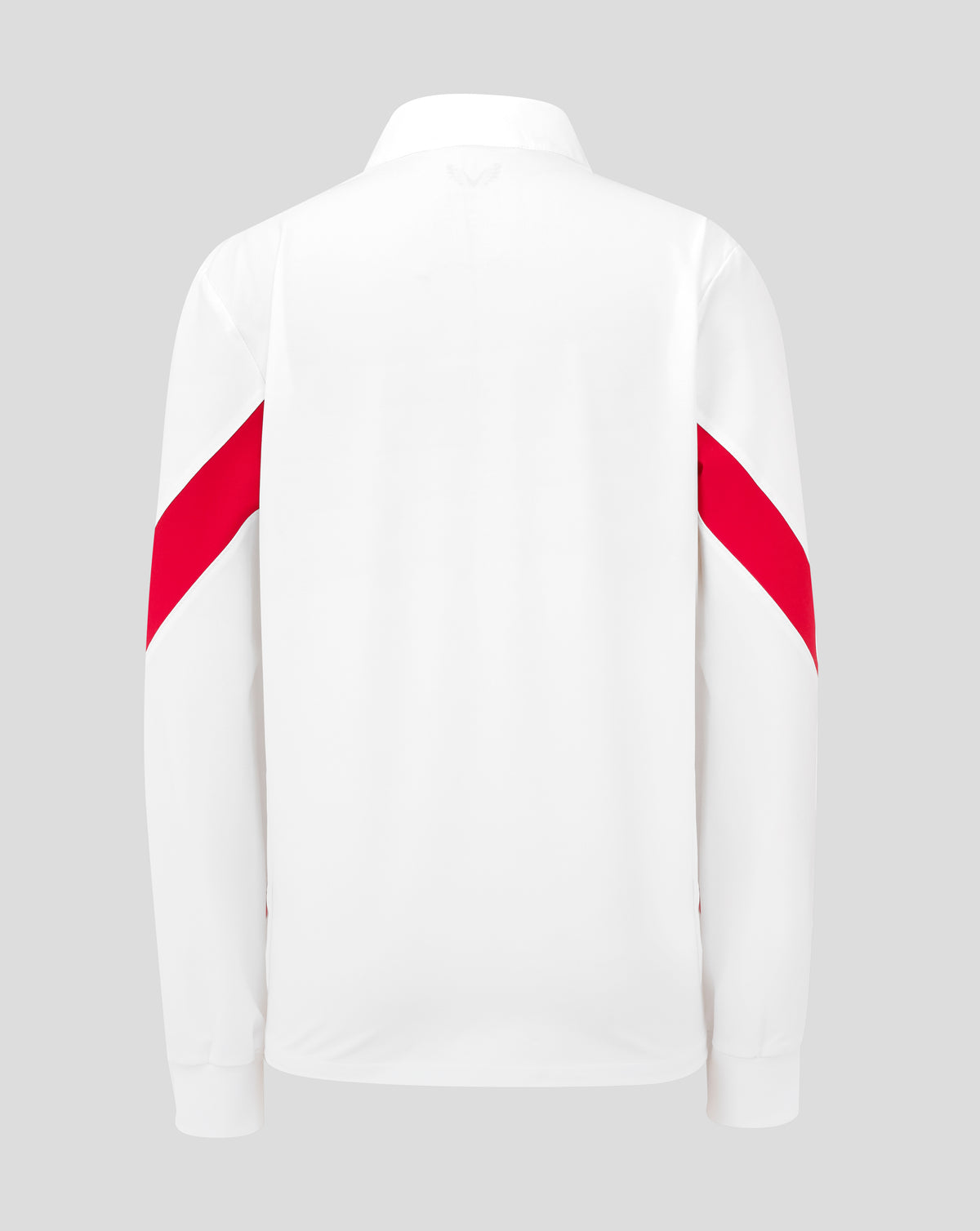 England Rugby Junior 25/26 Anthem Jacket - Brilliant White/Jester Red