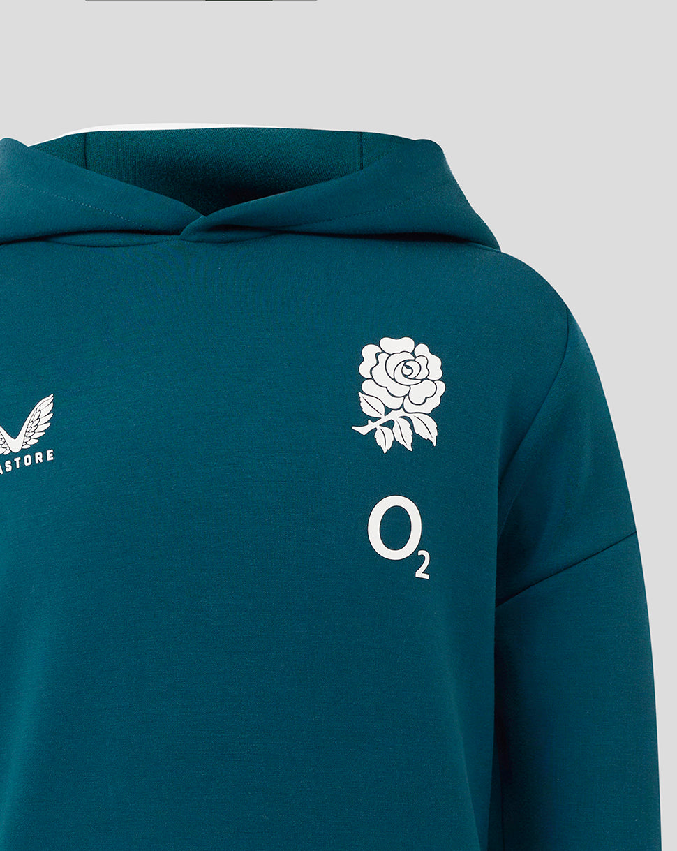 England Rugby Junior Travel Hoodie - Reflecting Pond