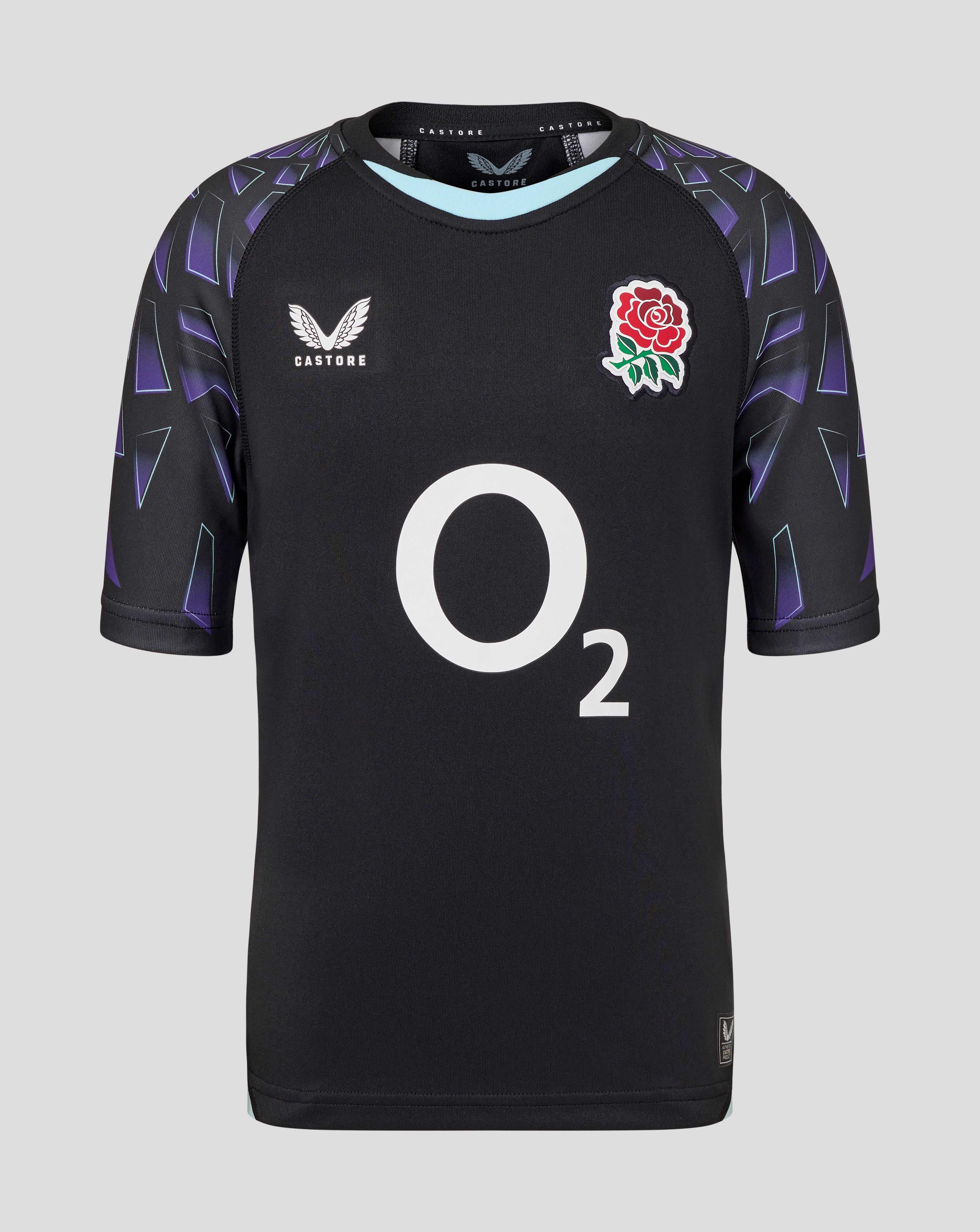 England Rugby Red Roses Junior Alternate Replica Shirt – Castore