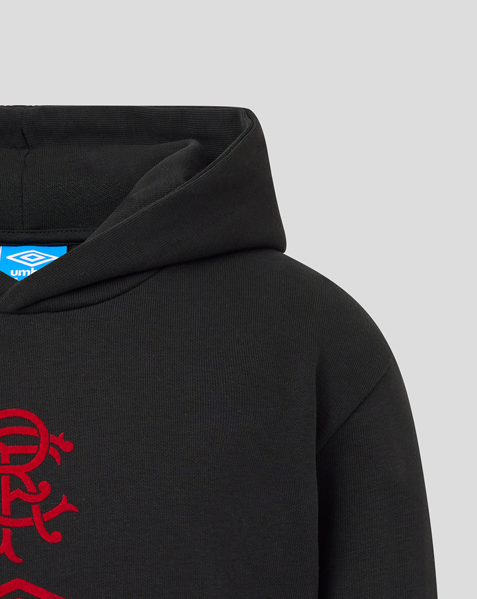 Rangers Junior 25/26 Travel Hoodie - Peacoat - Peacoat/Troposphere