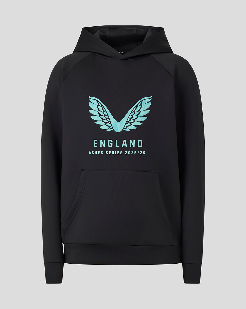 England Cricket Ashes Junior 25/26 Pro Lock Up Logo Hoodie