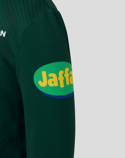 Leicester Tigers Junior 25/26 Training Quarter Zip - Dark Green