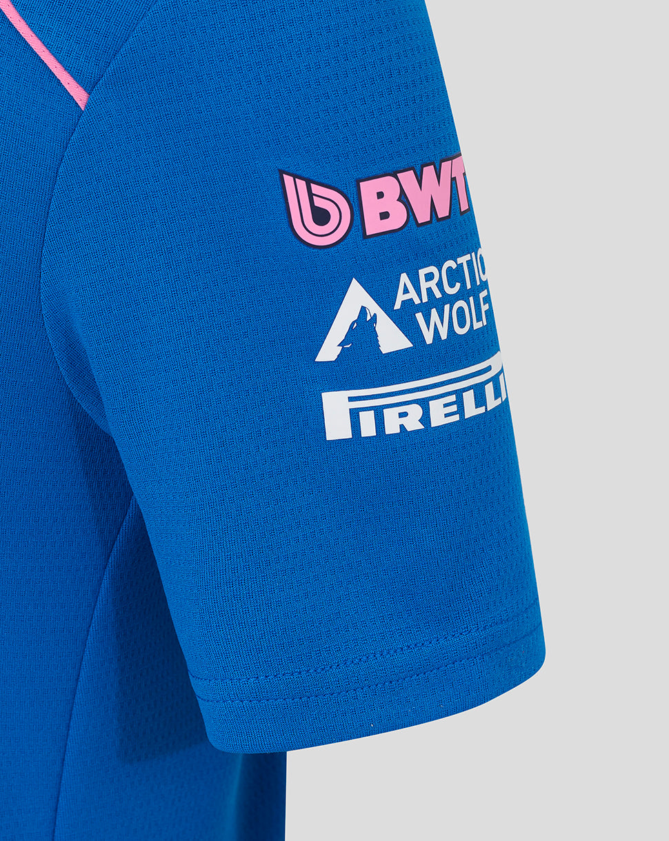 Camiseta BWT Alpine Formula One Team Set Up Official Personalised Set junior - Lapis Blue