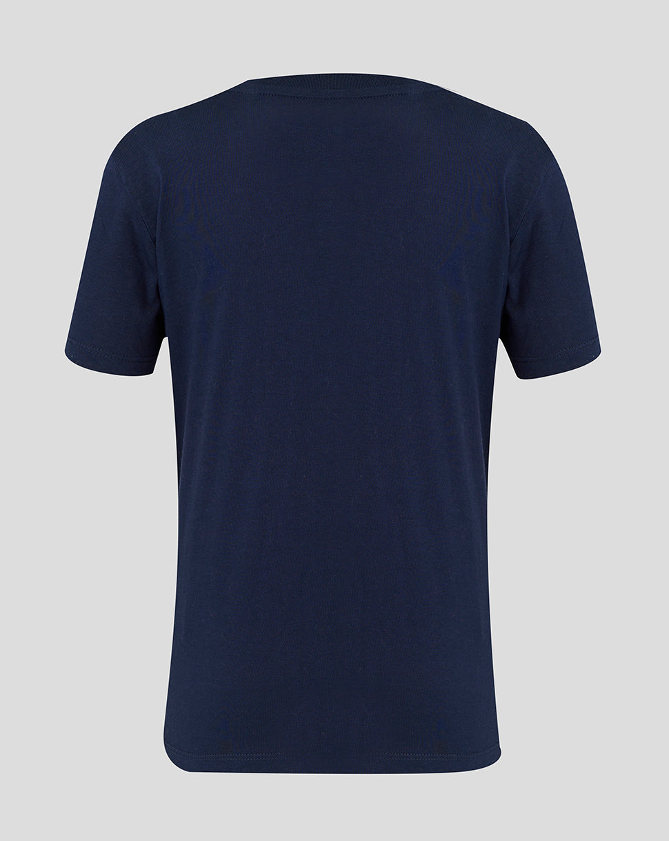 Leicester Tigers Junior 25/26 Travel Cotton T-Shirt