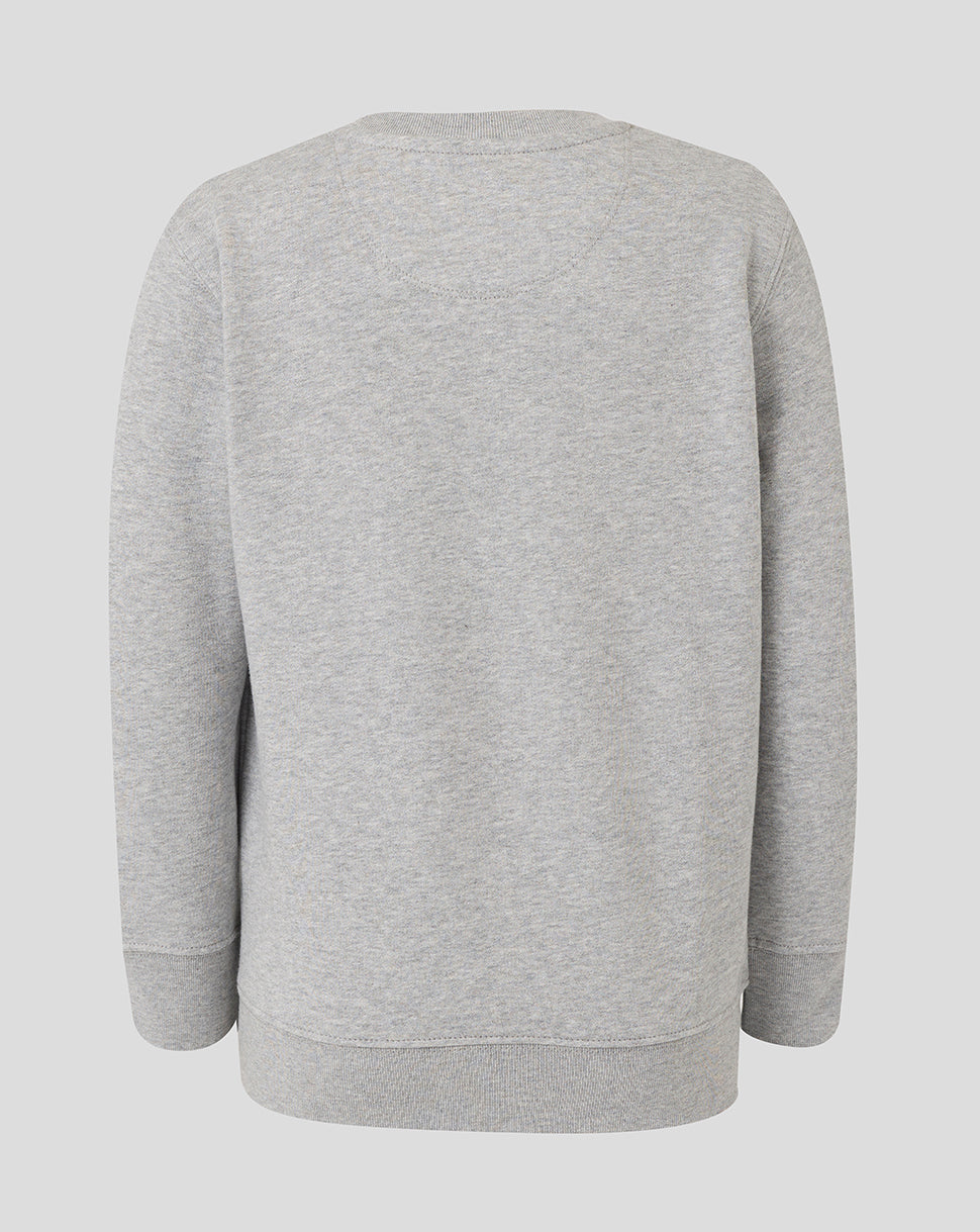 Leicester Tigers Junior 25/26 Travel Crewneck Sweatshirt