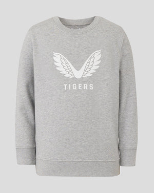 Leicester Tigers Junior 25/26 Travel Crewneck Sweatshirt