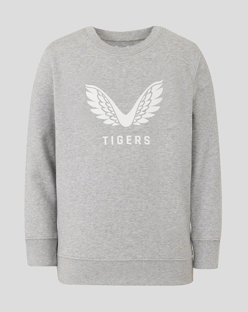 Leicester Tigers Junior 25/26 Travel Crewneck Sweatshirt