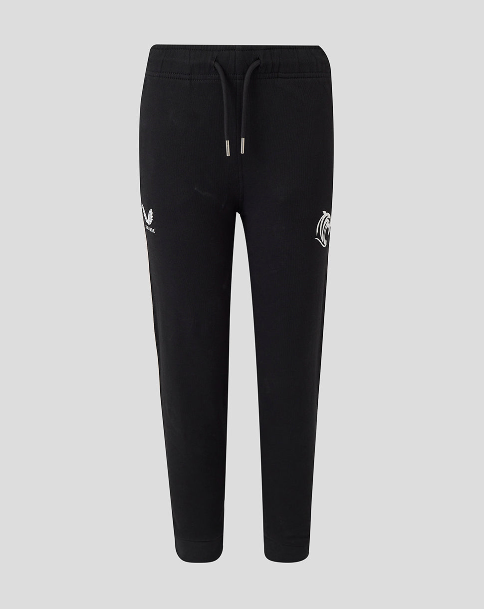 Leicester Tigers Junior 25/26 Travel Essential Jogger - Black