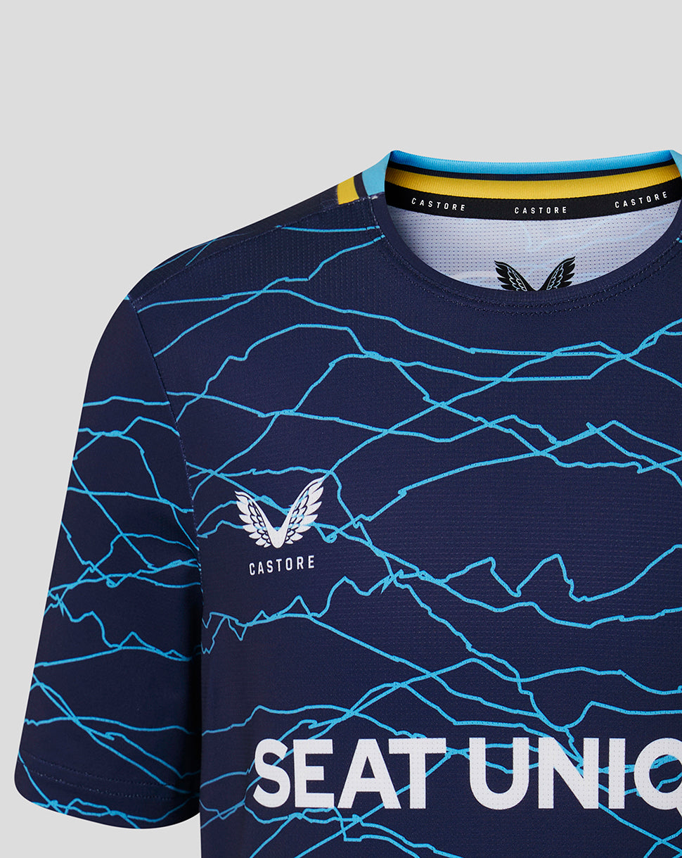 Yorkshire Cricket Junior 26/27 T20 Short Sleeve Jersey - Peacoat - Peacoat