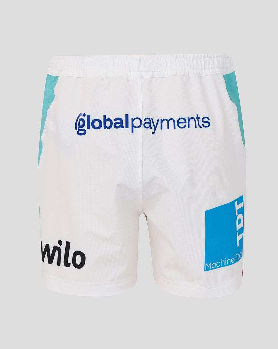 Leicester Tigers Junior 25/26 Slater Cup Special Edition Pro Shorts - White