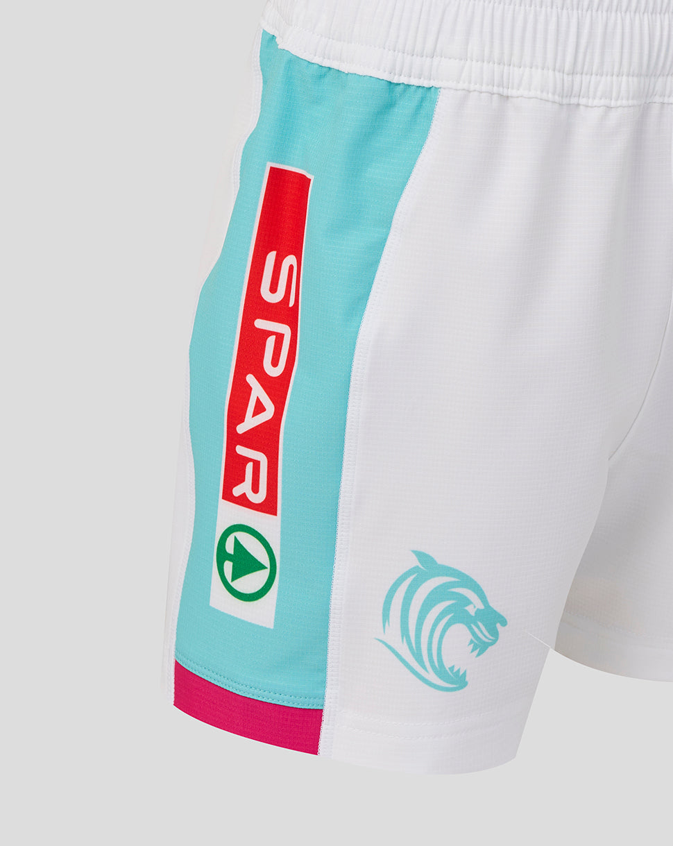 Leicester Tigers Junior 25/26 Slater Cup Special Edition Pro Shorts - White