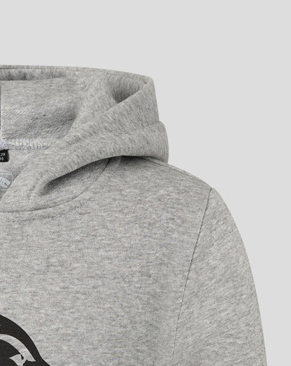 Leicester Tigers Junior 25/26 Varsity 1880 Hoodie - Grey