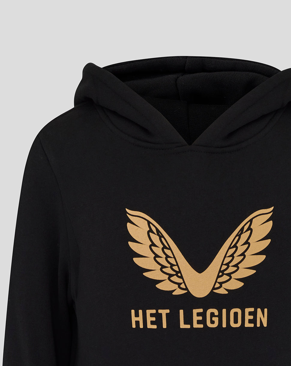 Feyenoord Junior 2025-2026 Twelfth Hooded Sweatshirt - Black