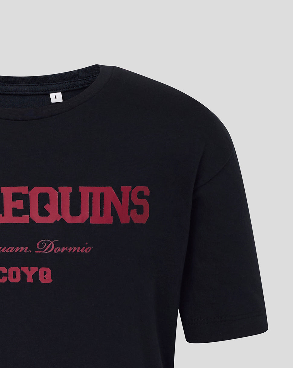 Harlequins Junior 25/26 Varsity T-Shirt - Navy