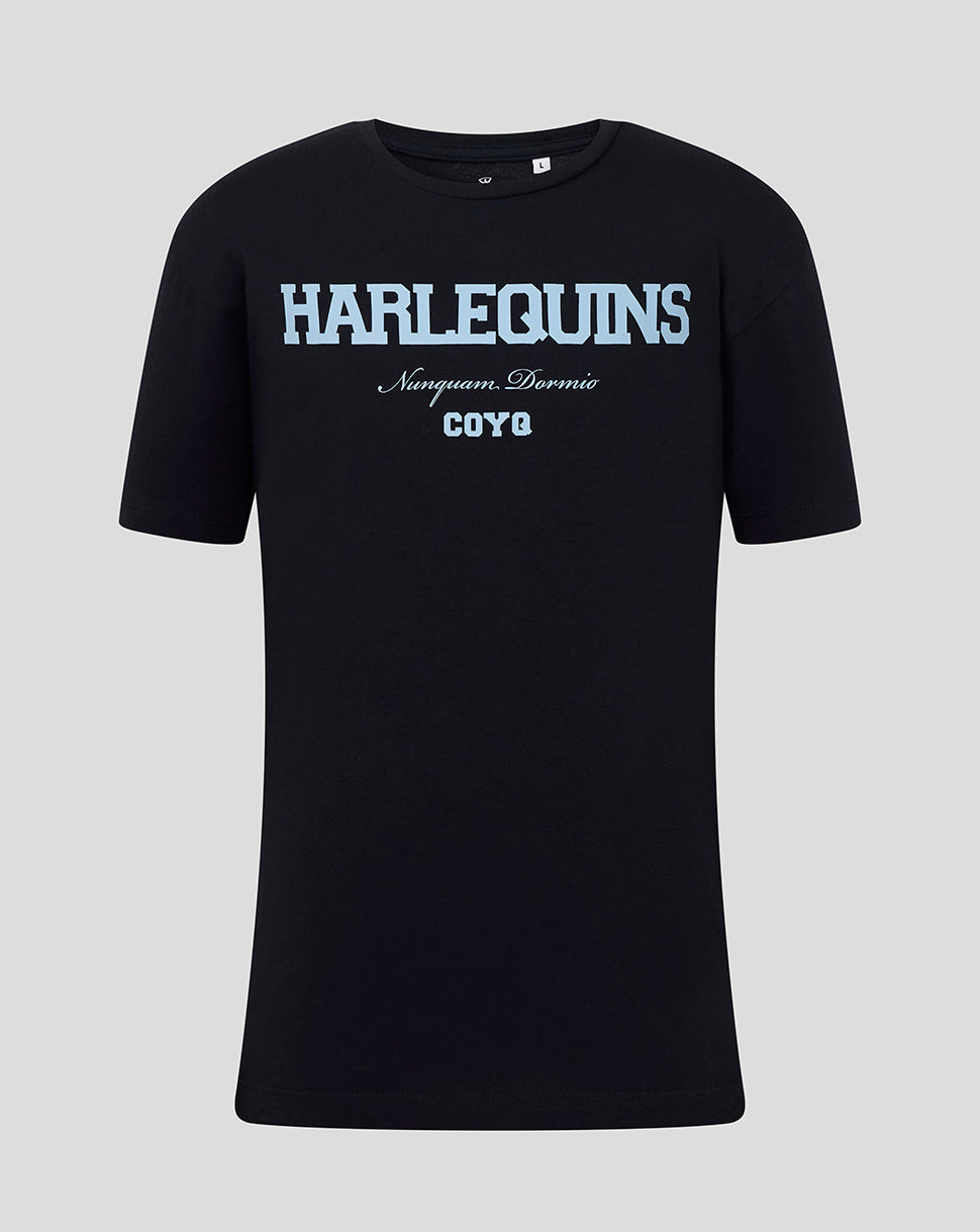 Harlequins Junior 25/26 Varsity T-Shirt - Navy