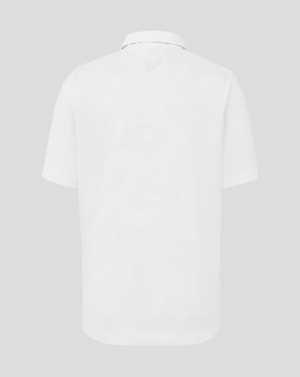 Hong Kong China Rugby Junior 2026 Graphic Polo - White