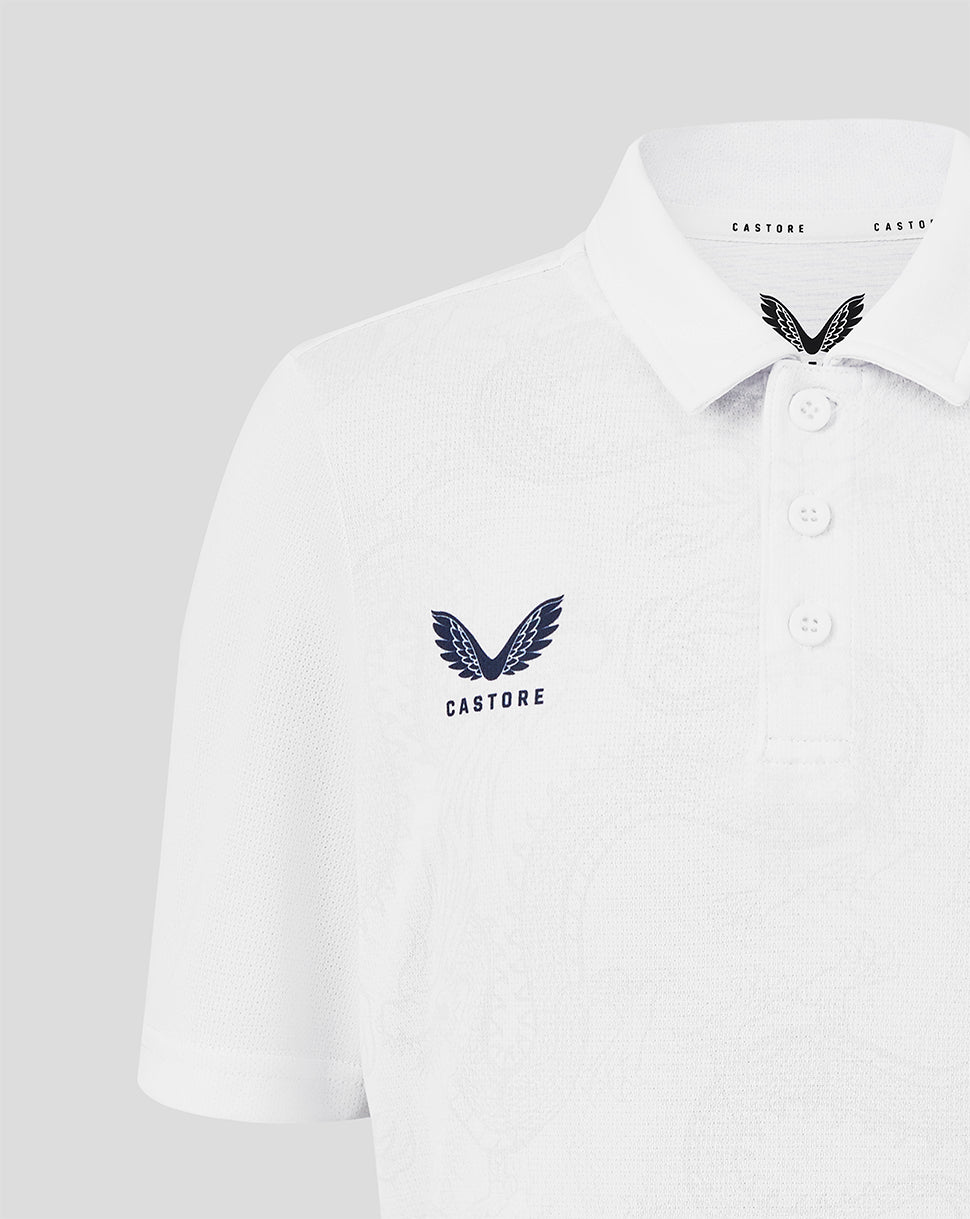 Hong Kong China Rugby Junior 2026 Graphic Polo - White