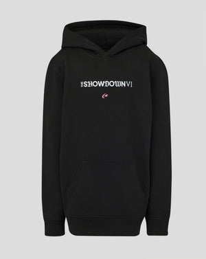 Black hoodie with 'The Showdown VI' logo on a light gray background