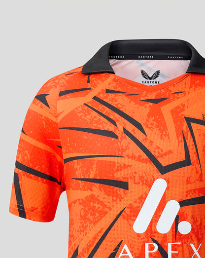 Juniors Sunrisers Leeds The Hundred Short Sleeve Stretch Round Neck Jersey 2026