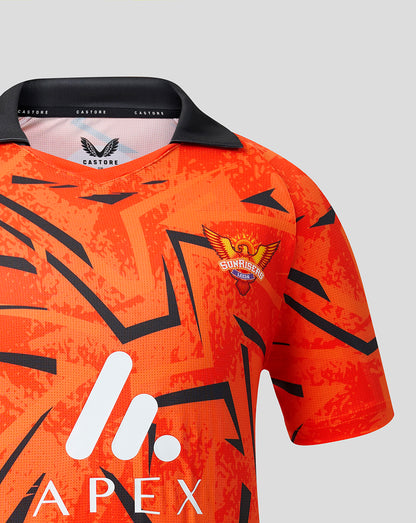 Juniors Sunrisers Leeds The Hundred Short Sleeve Stretch Round Neck Jersey 2026
