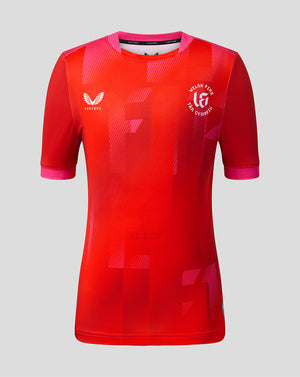 Welsh Fire The Hundred Junior 2026 Short Sleeve Stretch Jersey