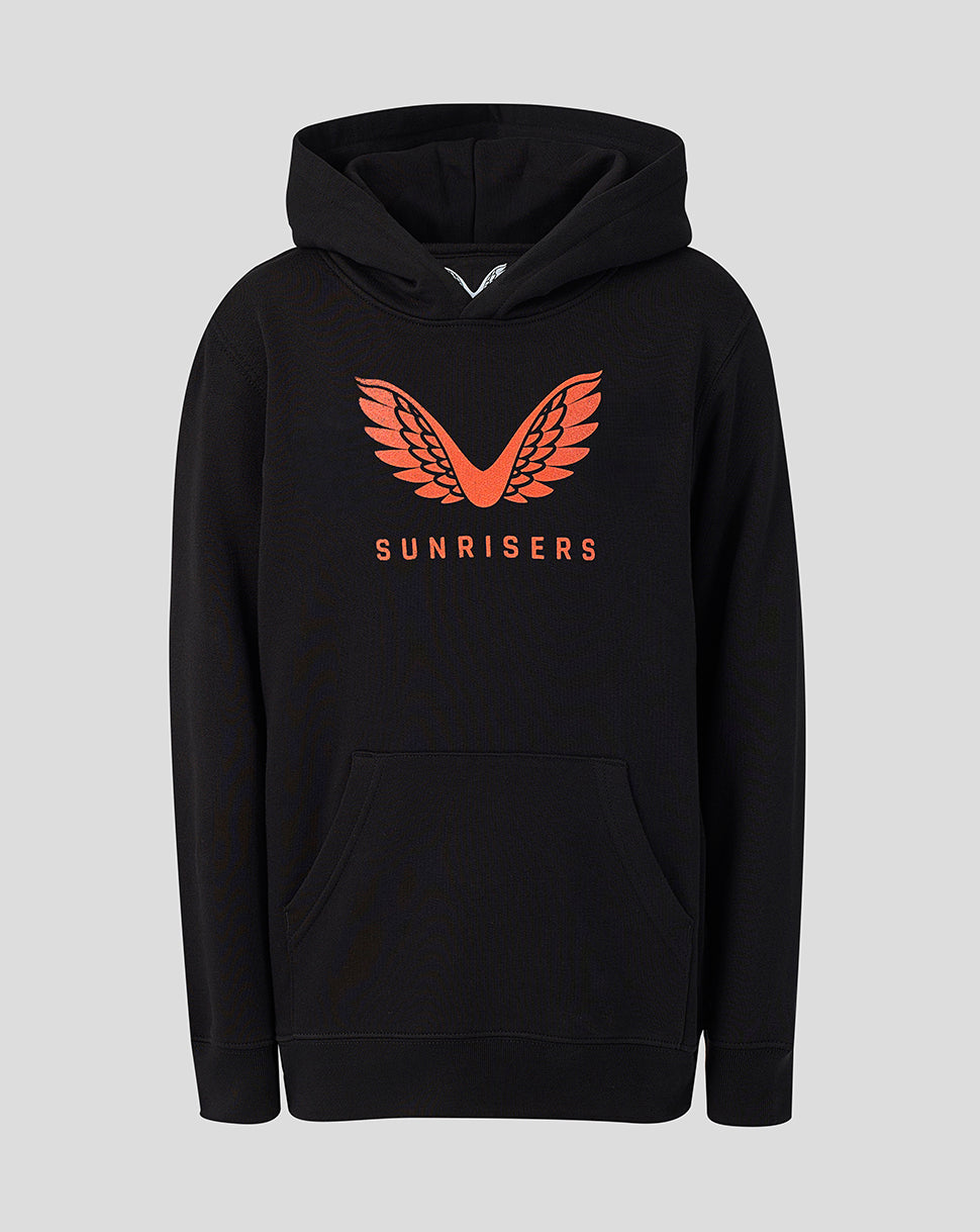 Juniors Sunrisers Leeds The Hundred Big Wings Hoodie 2026 - Black