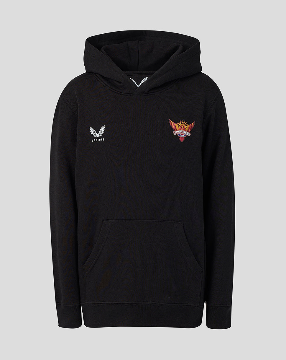 Juniors Sunrisers Leeds The Hundred Small Wings Hoodie 2026 - Black