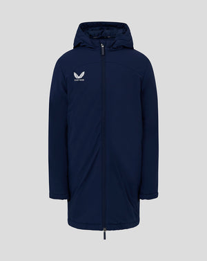 Junior Long Bench Jacket - Dark Slate