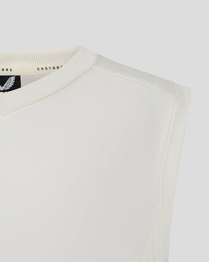 Junior Cricket Vest - Cannoli Cream