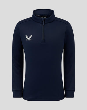 Junior Fleece Lined 1/4 Zip - Peacoat