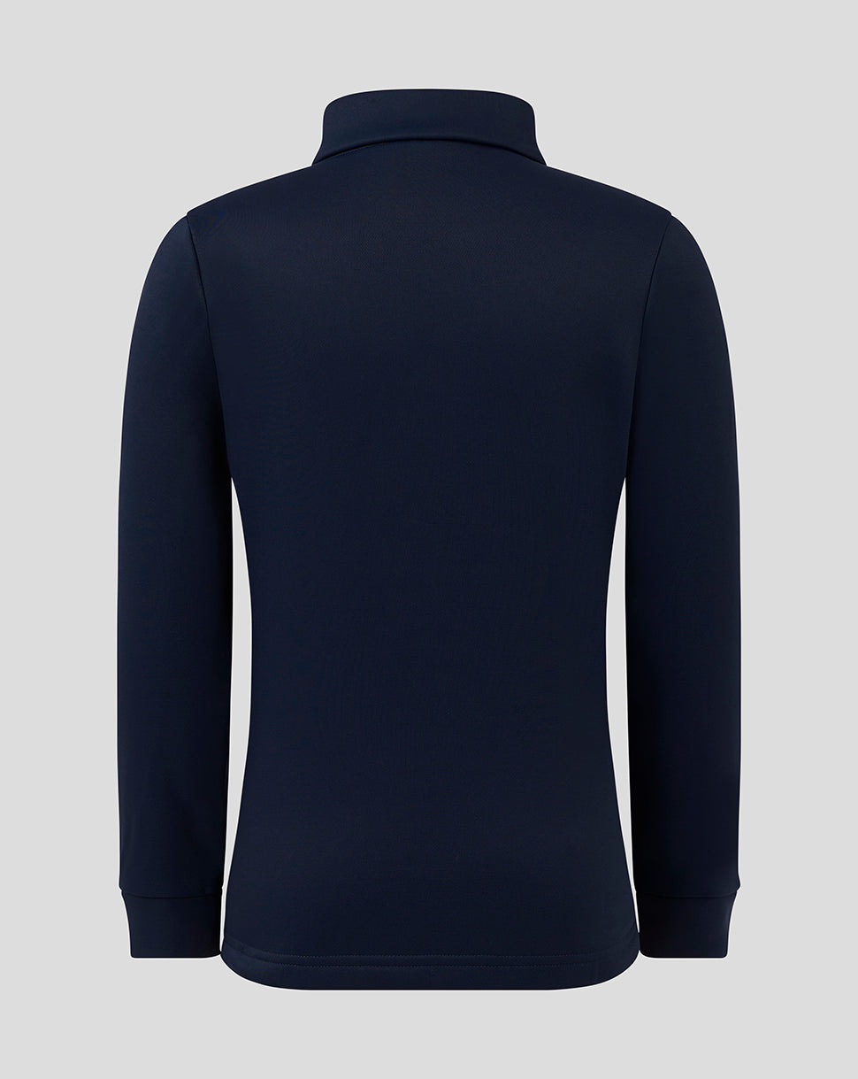 Junior Fleece Lined 1/4 Zip - Peacoat