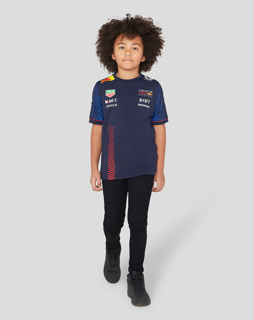 Junior Oracle Red Bull Racing Set Up T-Shirt - Night Sky