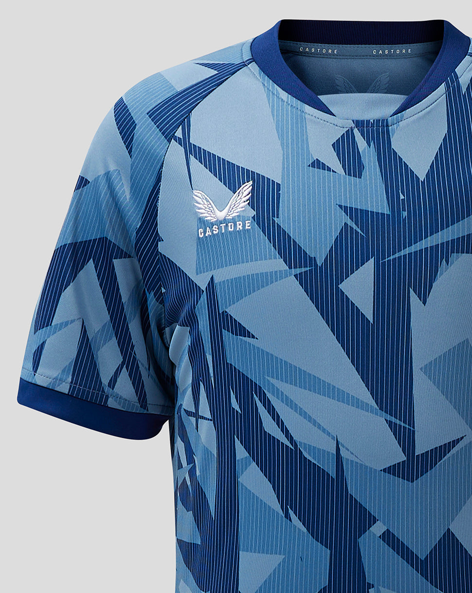 Aston Villa Junior 23/24 Third Shirt - Blue Shadow/Blue Depths