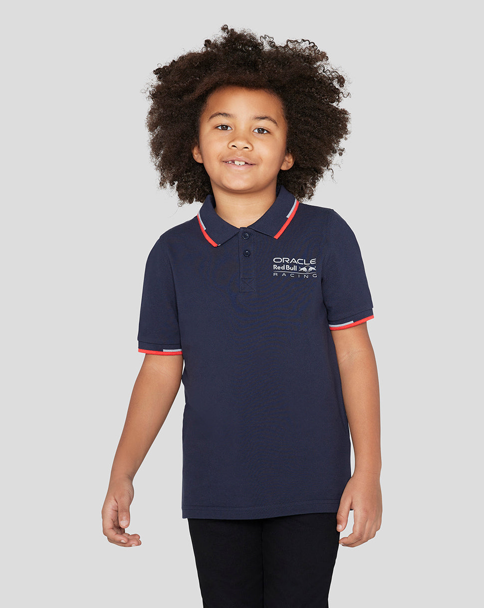 Oracle Red Bull Racing Junior Core Polo - Night Sky - Night Sky