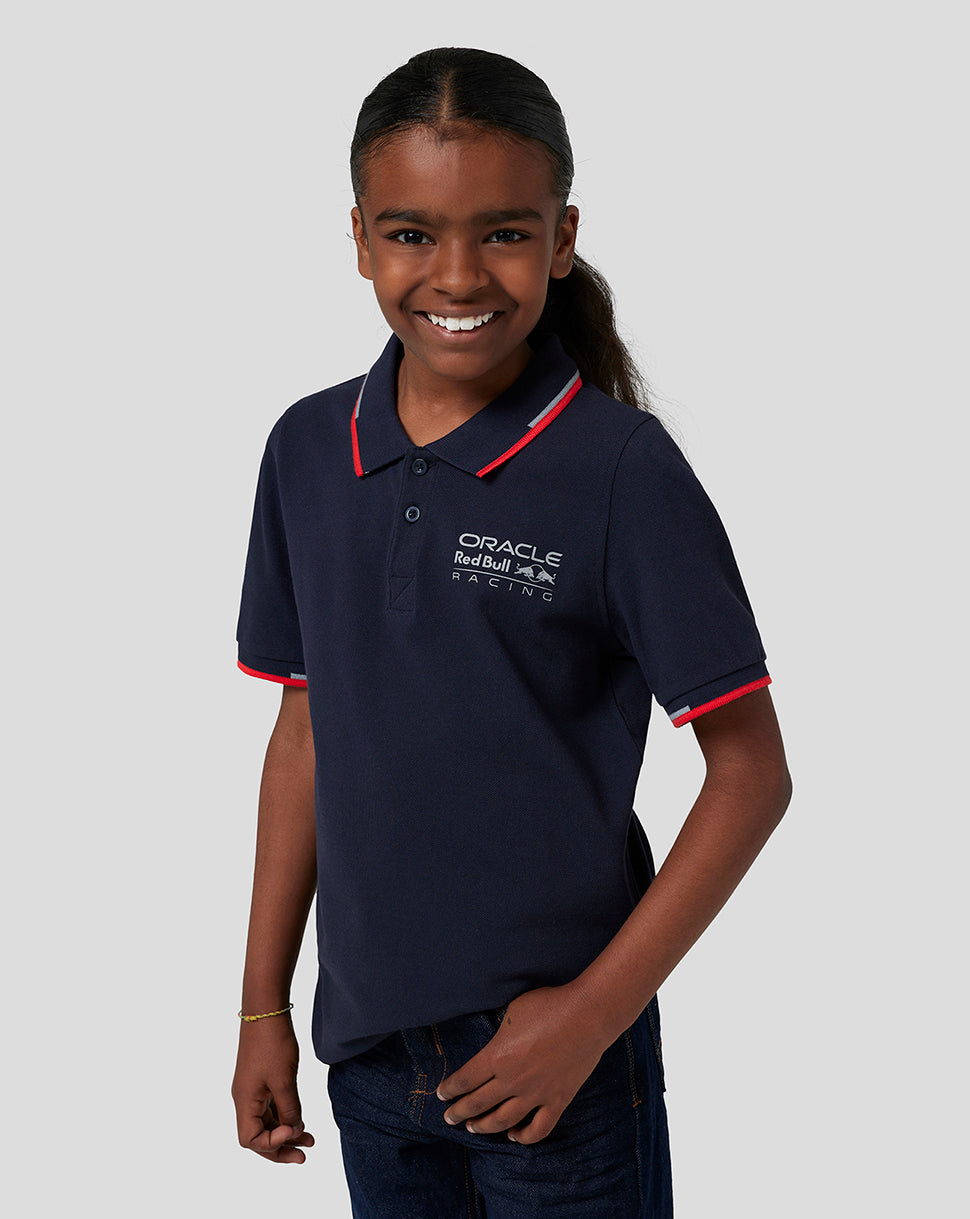 Oracle Red Bull Racing Junior Core Polo - Night Sky - Night Sky