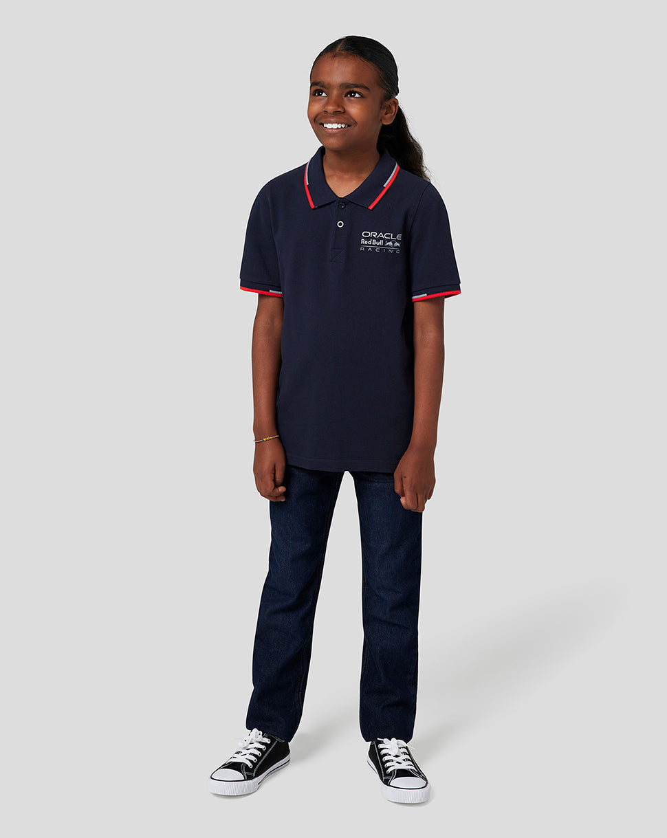 Oracle Red Bull Racing Junior Core Polo - Night Sky - Night Sky