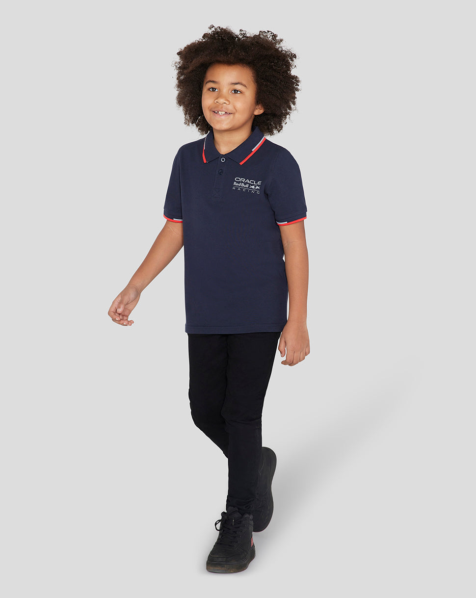 Oracle Red Bull Racing Junior Core Polo - Night Sky - Night Sky