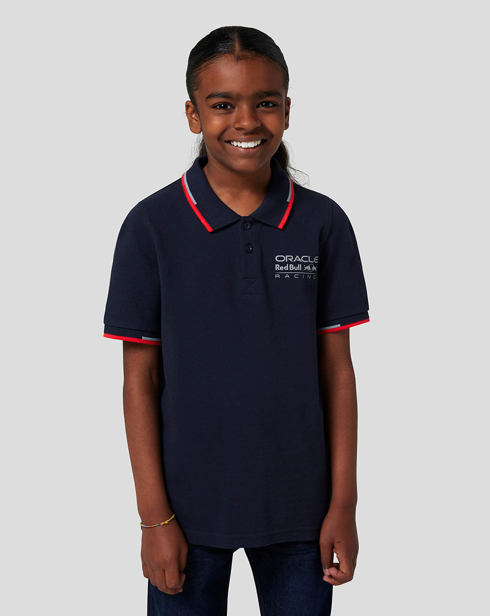Oracle Red Bull Racing Junior Core Polo - Night Sky - Night Sky