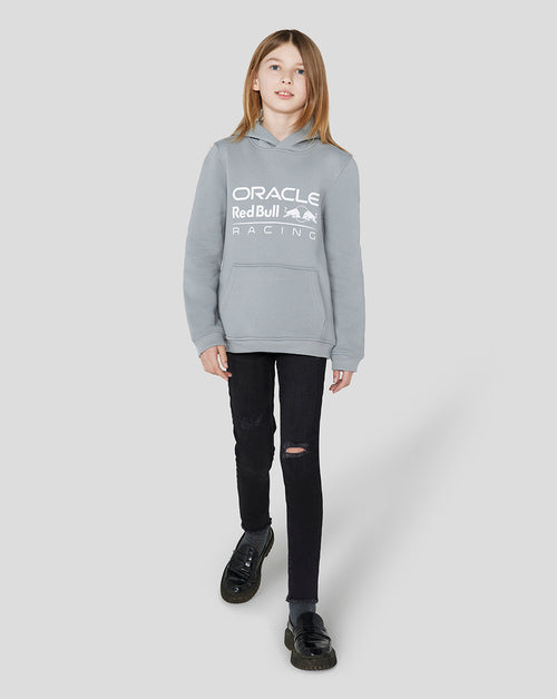 Oracle Red Bull Racing Junior Core Overhead Hoodie - Grey