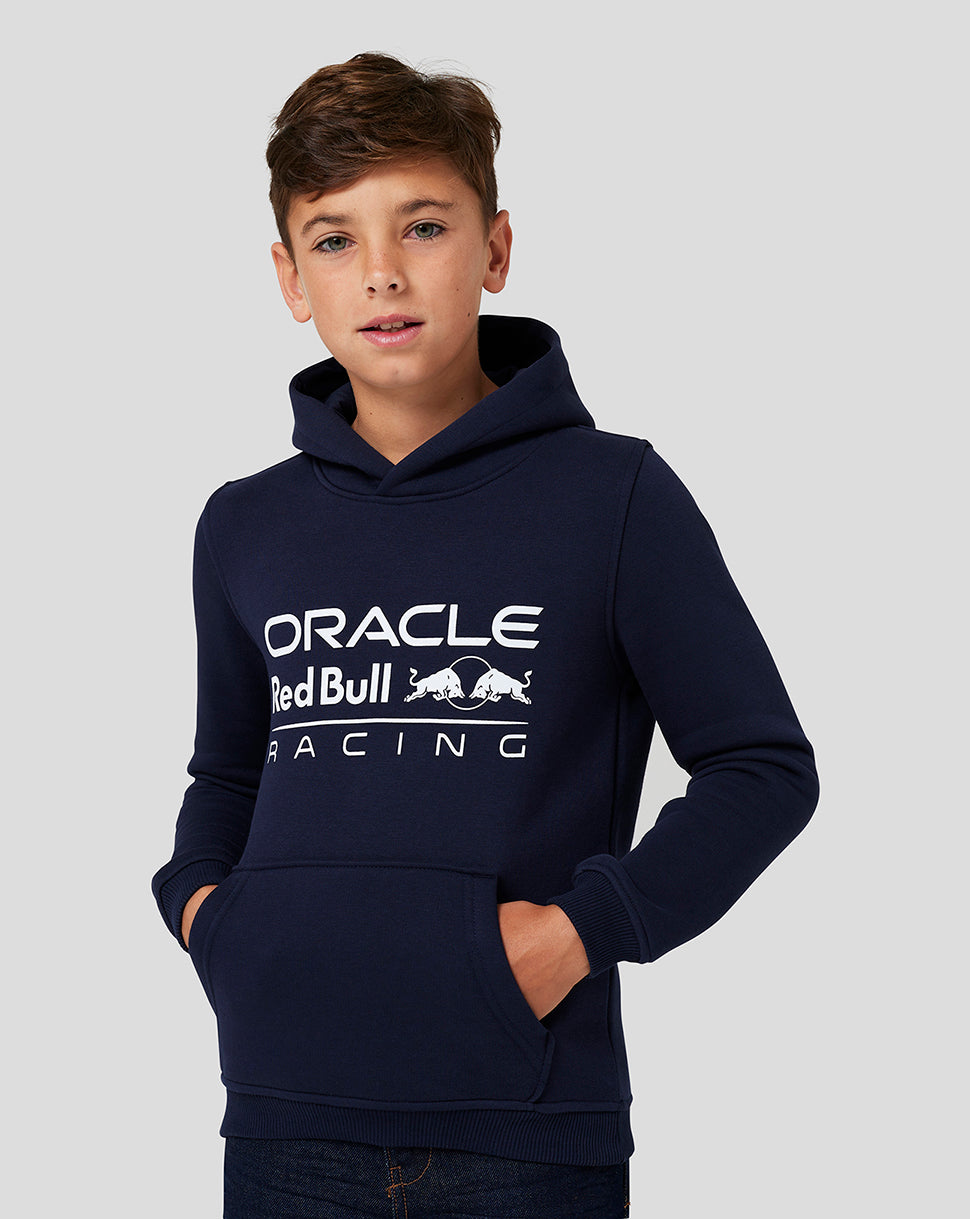 Junior Oracle Red Bull Racing Core Overhead Hoodie - Night Sky - Night Sky