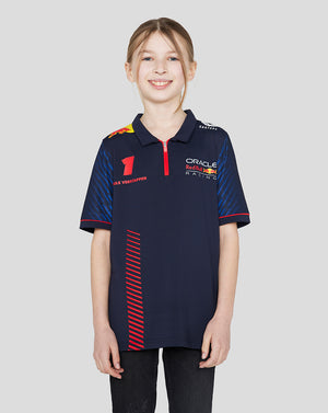 Oracle Red Bull Racing Junior ss Polo Shirt Driver Max Verstappen - Night Sky