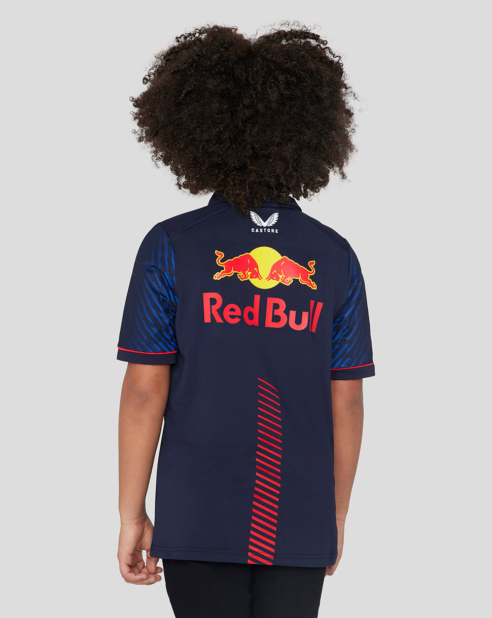 Oracle Red Bull Racing Junior ss Polo Shirt Driver Max Verstappen - Night Sky - Night Sky