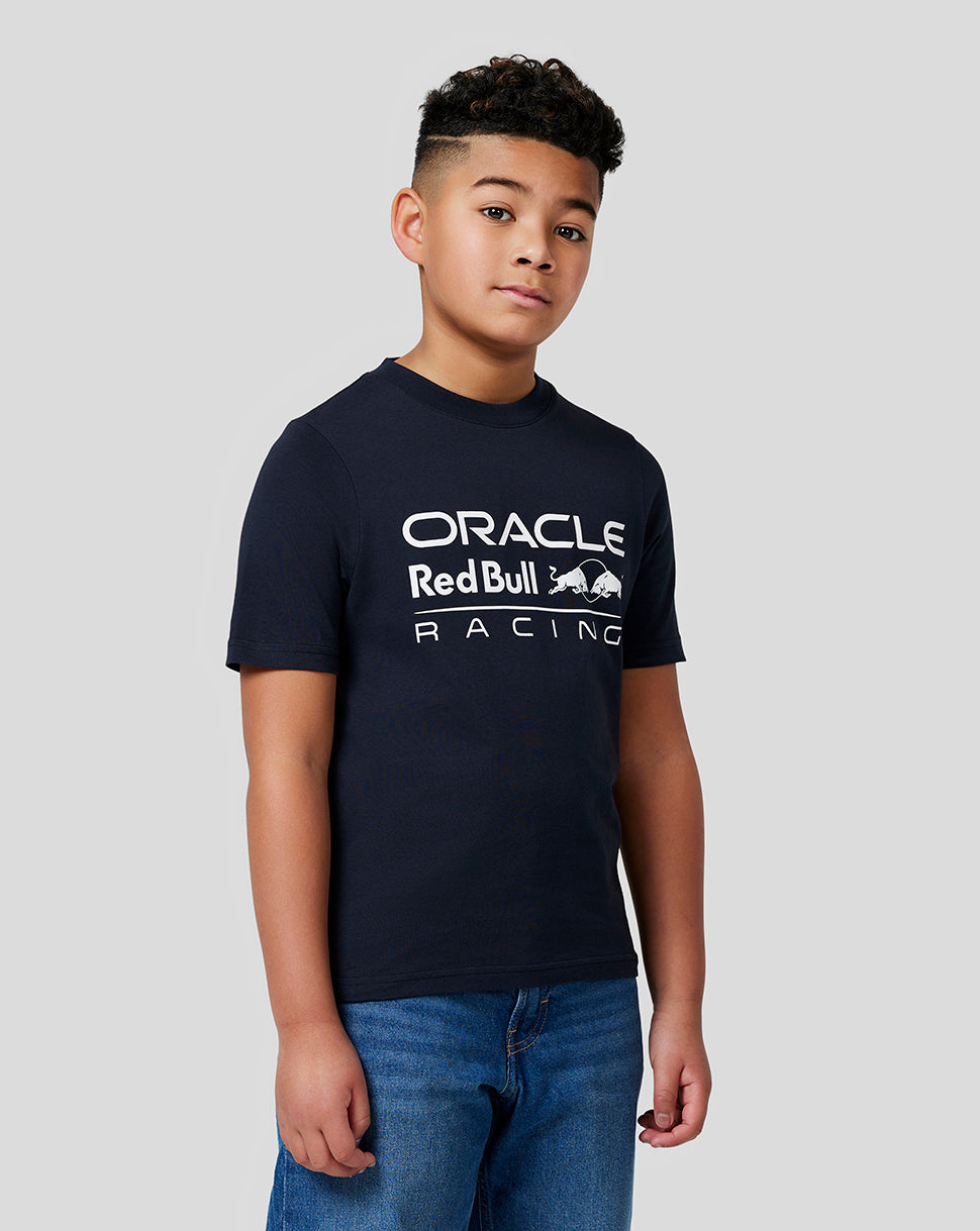 Oracle Red Bull Racing Junior Large Front Logo T-Shirt - Night Sky - Night Sky