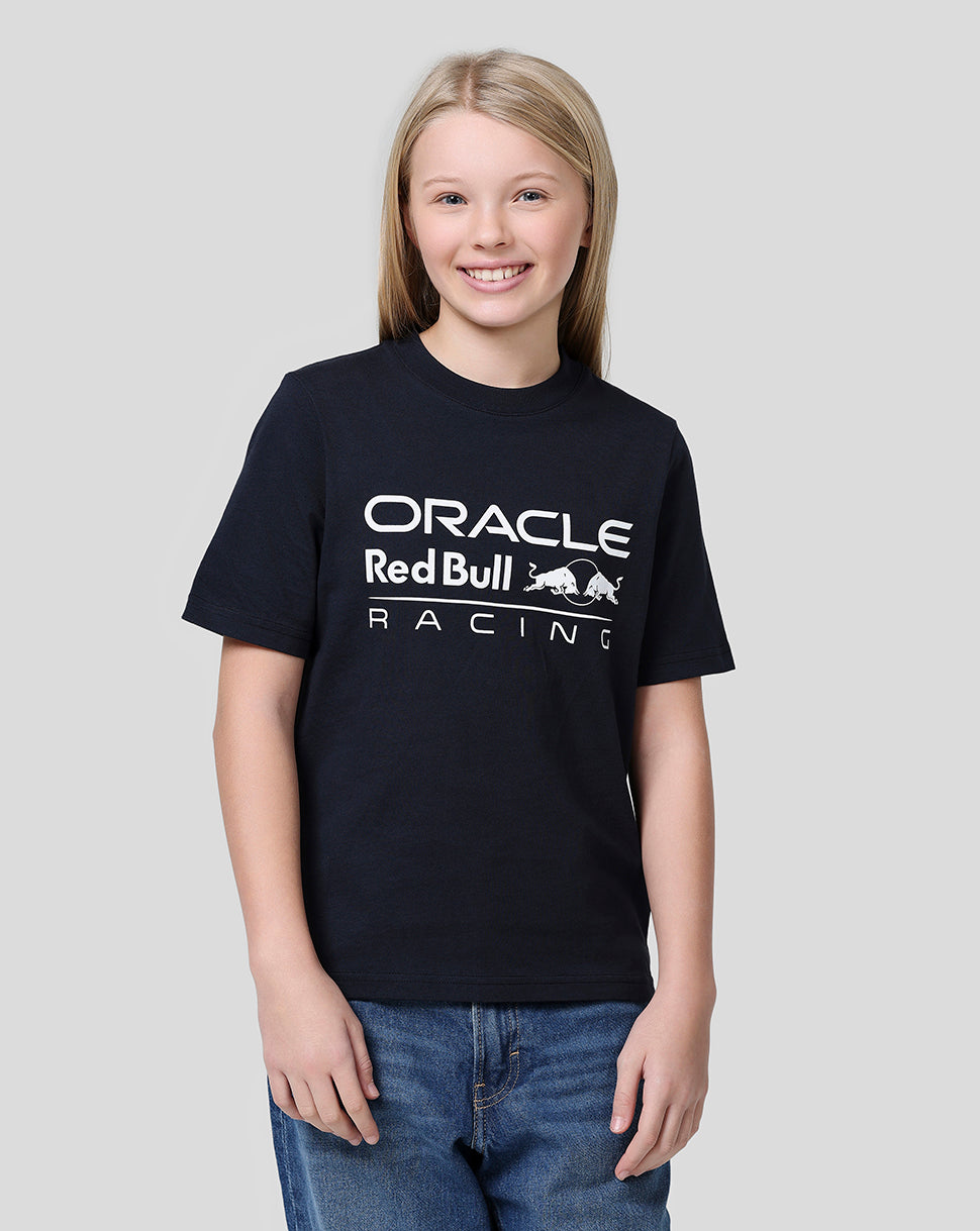 Oracle Red Bull Racing Junior Large Front Logo T-Shirt - Night Sky - Night Sky